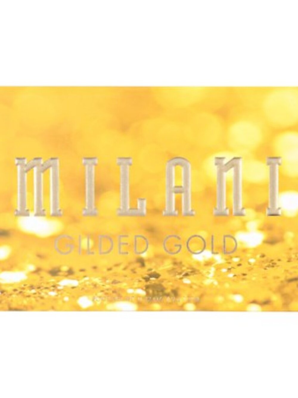 Milani Gilded Gold Eyeshadow Palette 0.3 Oz MULTI